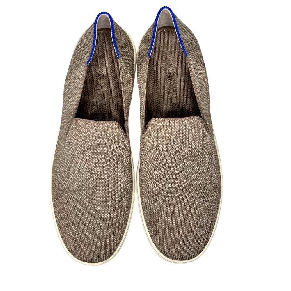 Rothy's Original Tan Slip On Sneakers Size 9.5